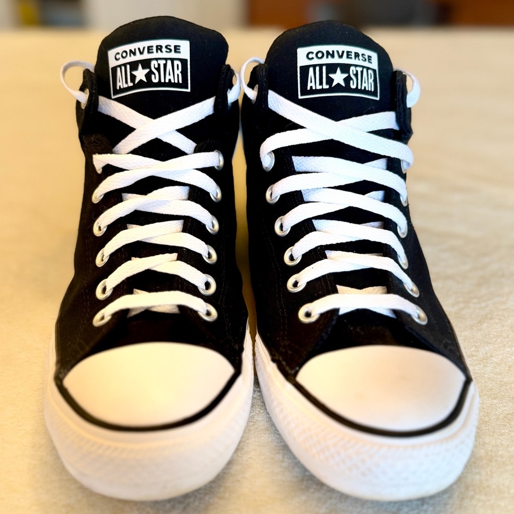 Converse All Star Black and White High-Tops